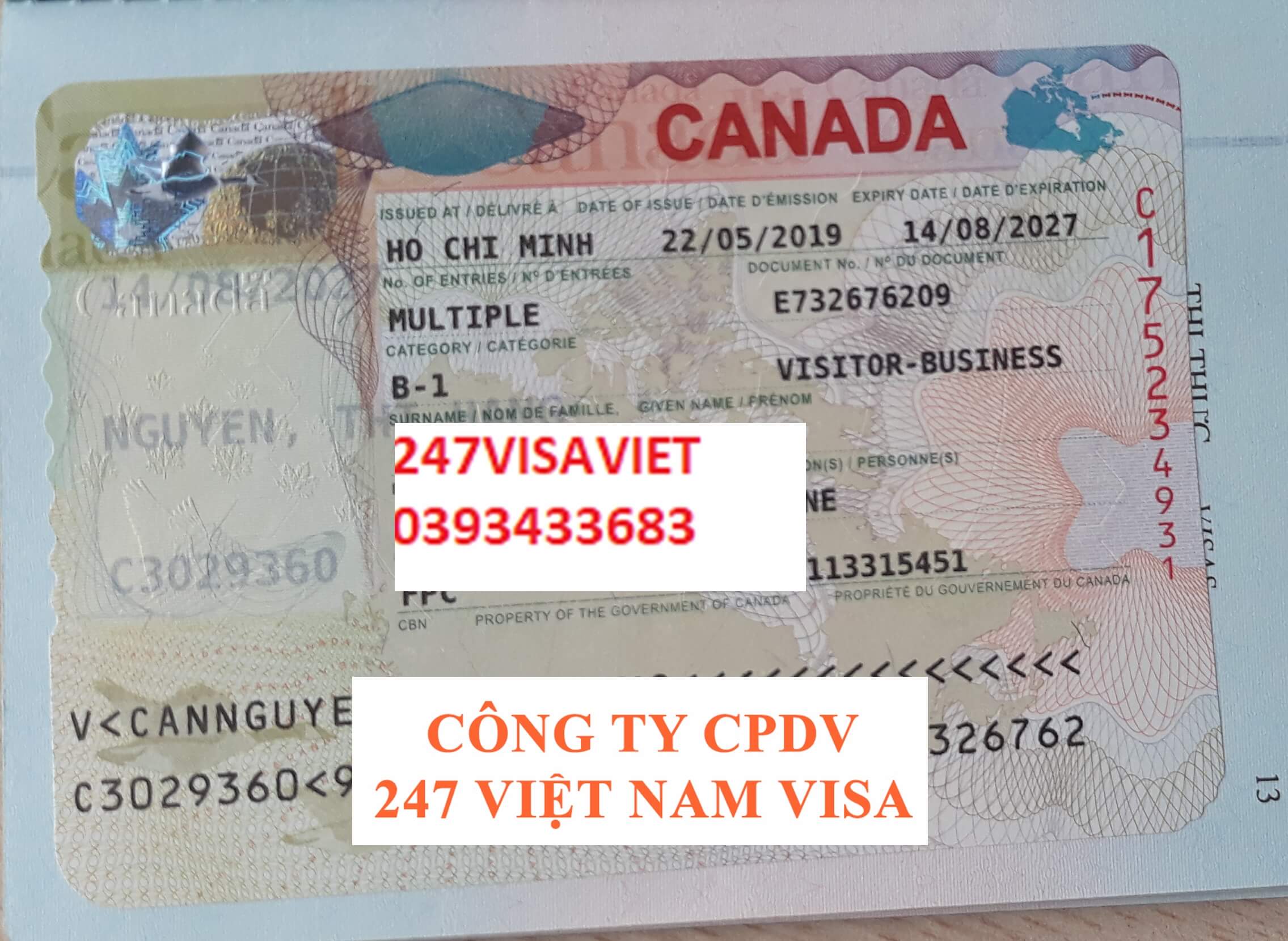 CHIA SẺ KINH NGHIỆM XIN VISA DU LỊCH CANADA ĐẠT KẾT QUẢ CAO.