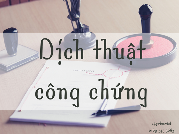 DỊCH THUẬT CÔNG CHỨNG