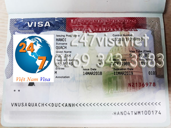 VISA ĐI MỸ CÔNG TÁC