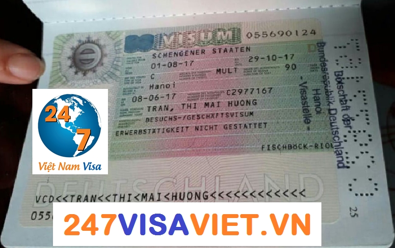 VISA ĐỨC CÔNG TÁC