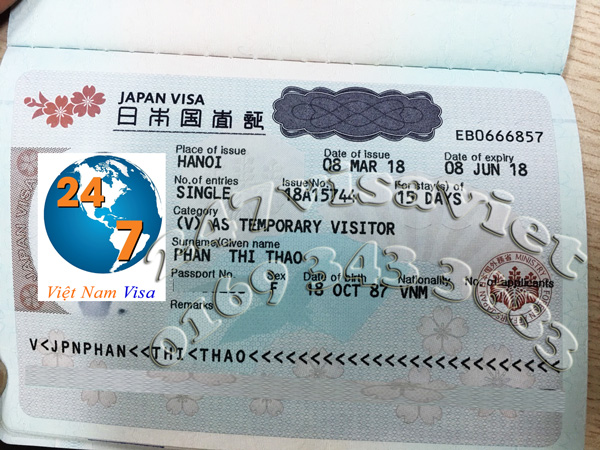 VISA THĂM THÂN NHẬT BẢN TẠI HÀ NỘI